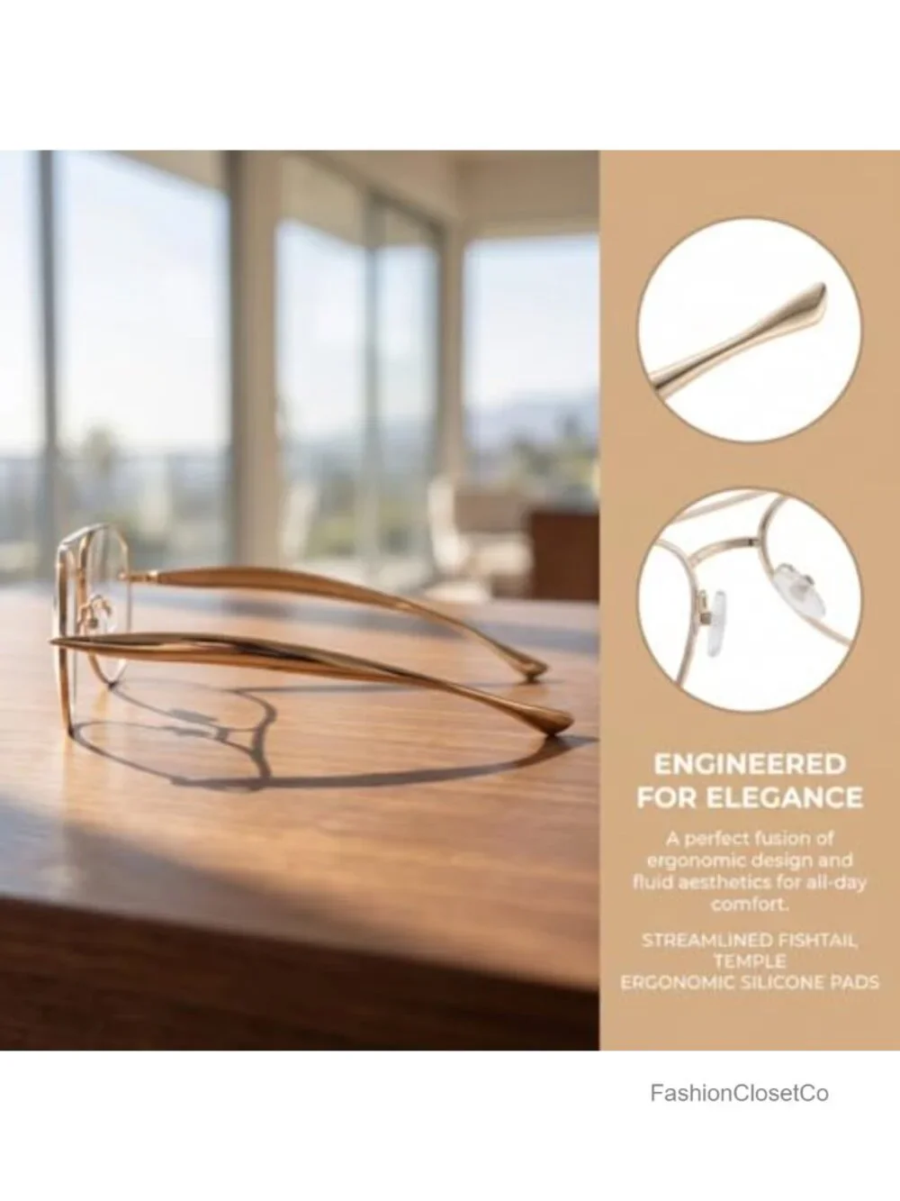 Oversized Pilot Frog Eye Sunglasses Metal Frame UV400 Retro Shades